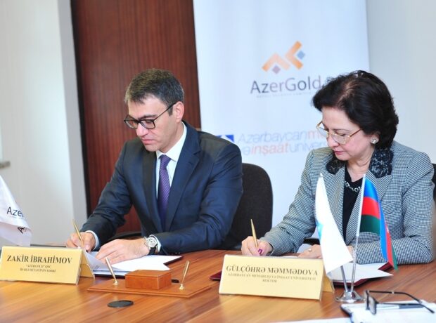 Azərbaycan Texniki Universiteti ilə “AzerGold” QSC arasında əməkdaşlıq memorandumu imzalanıb Azərbaycan Texniki Universiteti ilə “AzerGold” QSC arasında əməkdaşlıq memorandumu imzalanıb