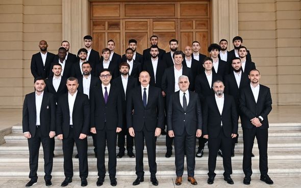 Prezident “Qarabağ” futbol klubunun üzvlərini qəbul etdi