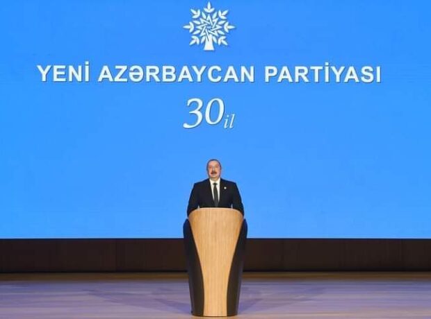 İlham Əliyev: “Yeni Azərbaycan Partiyasının yaranması tarixi hadisədir”