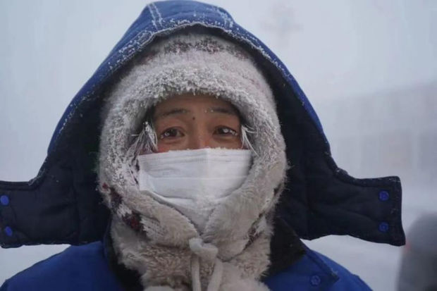 Çində son 54 ilin rekord şaxtası qeydə alınıb