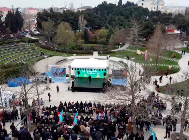 Binəqədi rayonunda Novruz bayramı münasibətilə bayram konserti təşkil olunub