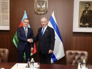 Ceyhun Bayramov İsrailin Baş naziri Benyamin Netanyahu ilə görüşüb