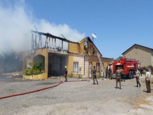 Lənkəranda yanğın baş verən hotelin bu gün açılışı olacaqmış