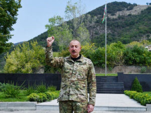 Prezident İlham Əliyev Xankəndi şəhərinin Kərkicahan qəsəbəsində olub