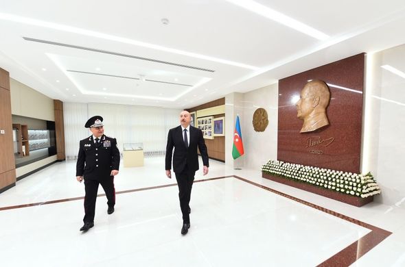 İlham Əliyev Dövlət Təhlükəsizliyi Xidmətinin yeni inzibati binalarının açılışında iştirak edib – FOTO
