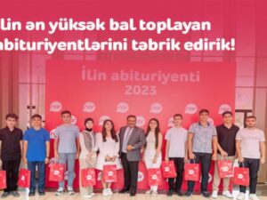 Nar”dan təhsilə dəstək: Ən çox bal toplayan abituriyentlər mükafatlandırıldı