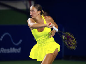 Ukraynalı Kostyuk hədələrə görə rusiyalı Andreeva ilə oynamaqdan imtina edib