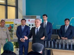 Füzuli şəhərinə köç edən daha 30 ailəyə mənzillərinin açarları təqdim edilib