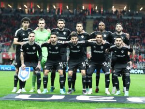 “Qarabağ” Avropa Liqasının pley-off mərhələsində qələbə qazanıb