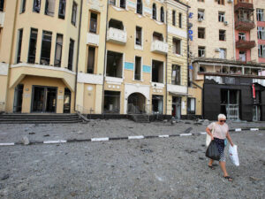 Xarkov yaxınlığında partlayış səsləri eşidilir