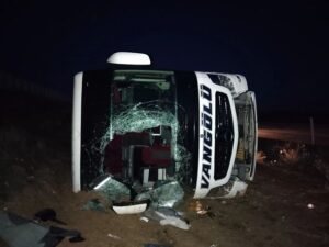 Türkiyədə avtobus aşdı: Çox sayda yaralı var