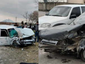 Xaçmazda minik avtomobilləri toqquşub, xəsarət alanlar var