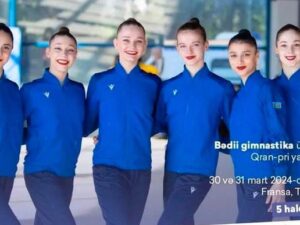 Azərbaycanın gimnastika millisi Fransada qızıl medal qazanıb