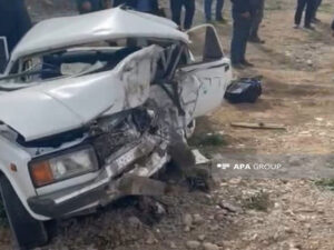 Cəbrayılda ağır qəza: Ölənlər və yaralananlar var