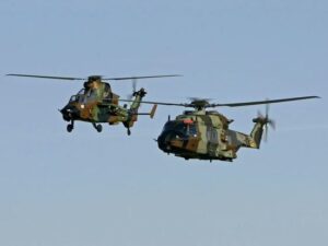 Yaponiyada iki hərbi helikopter toqquşdu