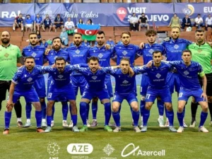 Azərbaycan millisi ikinci qələbəsini qazanıb