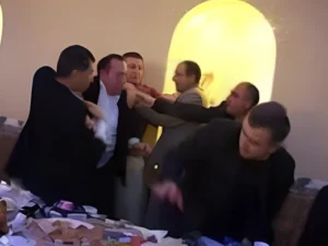 şadlıq evində dava: Xəsarət alan var