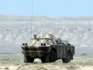 Ordumuzun radiasiya, kimyəvi və bioloji mühafizə bölmələrinin təlimindən görüntülər