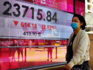 Honq Konqun səhm təklifləri 2003-cü ildən bəri ən aşağı səviyyəyə düşüb