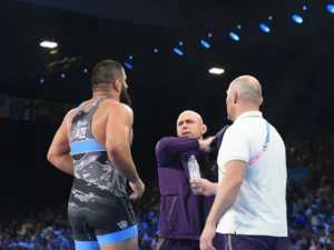 Azərbaycan güləşçisi yarımfinala vəsiqə qazanıb