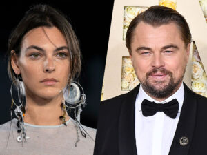 Di Kaprionun sevgilisi ürək formalı brilyant olan üzüyü nümayiş etdirib