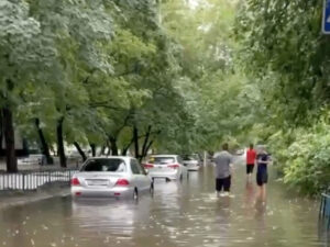 Polşanın cənubunda güclü yağış yağıb