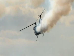 İranda helikopter qəzası baş verib