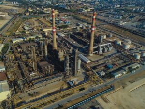 Bakıda Neft Emalı Zavodunda yanğın başlayıb