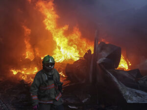 Ukraynanın sərhəd bölgəsində partlayış qeydə alınıb