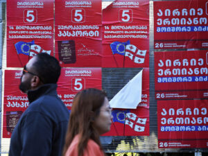 Gürcüstanda müxalifət liderləri seçkilərdə səs verib