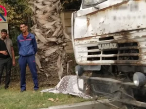 Sürücü sükan arxasında öldü