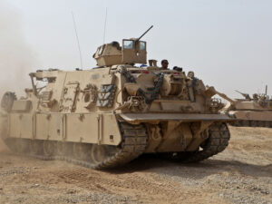 Rusiya ordusu ilk dəfə olaraq əsir götürdüyü Amerika avtomobilindən istifadə edib