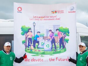 Bilgəh qəsəbəsində yerləşən sahilyanı ərazidə təmizlik aksiyası keçirilib