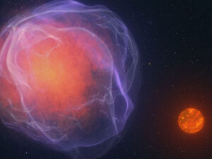 Alimlər qonşu qalaktikada onlarla nəhəng ulduzun atılmasını qeydə alıblar