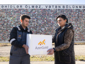 Zəfər Günü münasibətilə Daşkəsəndə şəhid ailələri və qazilər ziyarət edilib