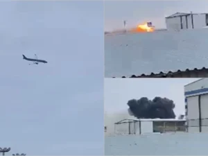 Bakıdan Qroznıya uçan sərnişin təyyarəsi Qazaxıstanda qəzaya uğradı