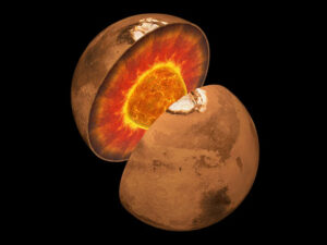 Marsın qabığında yeraltı suların əlamətləri və nadir maqma növləri