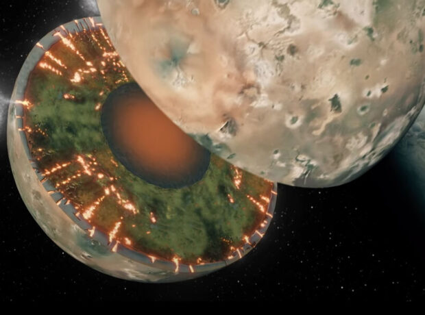 Alimlər Yupiterin cəhənnəm peykinin nə ilə qidalandığını aşkar ediblər Alimlər Yupiterin cəhənnəm peykinin nə ilə qidalandığını aşkar ediblər