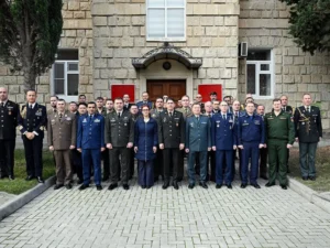 Azərbaycanda akkreditə olunmuş hərbi attaşelər toplandılar