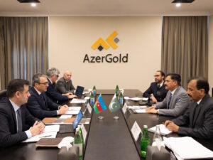 “AzerGold”da bu şirkətin nümayəndə heyəti ilə görüş keçirildi – Fotolar