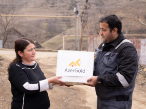 “AzerGold” Daşkəsən sakinlərinə Ramazan sovqatları təqdim edib