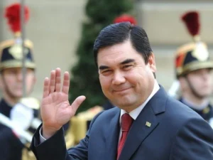 Qurbanqulu Berdiməhəmmədov Prezident İlham Əliyevi təbrik edib