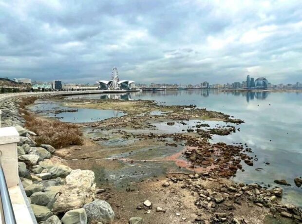 Xəzərin səviyyəsi 15 il ərzində geri çəkiləcək Xəzərin səviyyəsi 15 il ərzində geri çəkiləcək