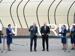 Laçın Beynəlxalq Aeroportunun açılış mərasimi keçirilib