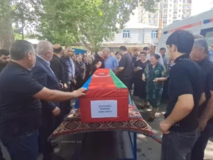 Birinci Qarabağ müharibəsinin şəhidi Əsəddin Novruzov dəfn edilib