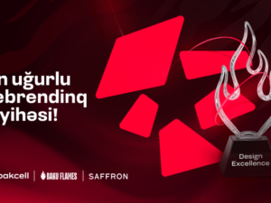 “Bakcell” “Ən uğurlu rebrendinq layihəsi” mükafatı ilə təltif olundu