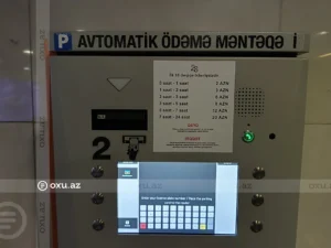 Bakıda ticarət mərkəzlərinə məxsus dayanacaqlarda parklanma qiyməti artırılıb