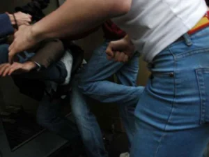 Gəncədə qohumlar arasında KÜTLƏVİ DAVA