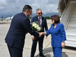 Sahibə Qafarova Cenevrədə işgüzar səfərdədir