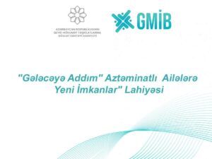 “Gələcəyə Addım” Aztəminatlı Ailələrə Yeni İmkanlar” layihəsinin icrasına start verildi